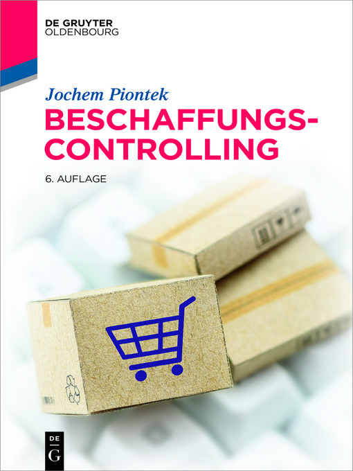 Title details for Beschaffungscontrolling by Jochem Piontek - Available